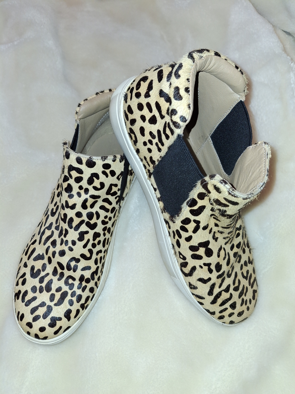 Coconuts by Matisse Beige & Black Slip-On Sneakers